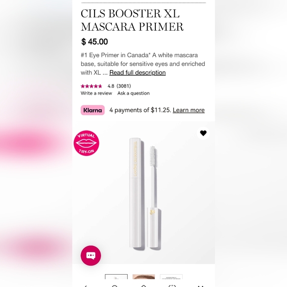 5 pack Lancome mascara Primer full size - Picture 2 of 2